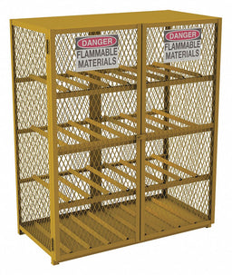 Gas Cylinder Cabinet 71-3/4 Hx60 W