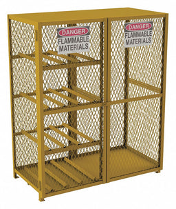 Gas Cylinder Cabinet 71-3/4 Hx60 W
