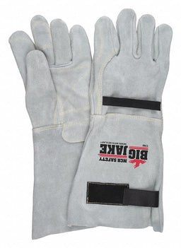 J7533 Leather Gloves Gray XL PK12