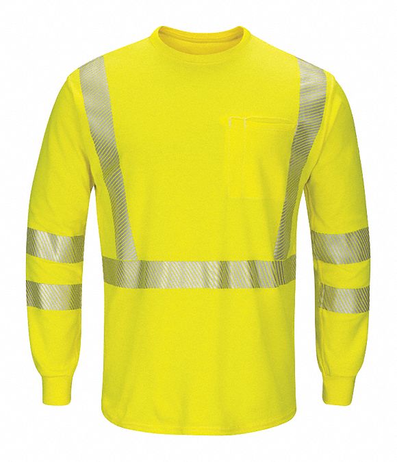 J7546 FR Crewneck Shirt 6.7 oz 2XL Long