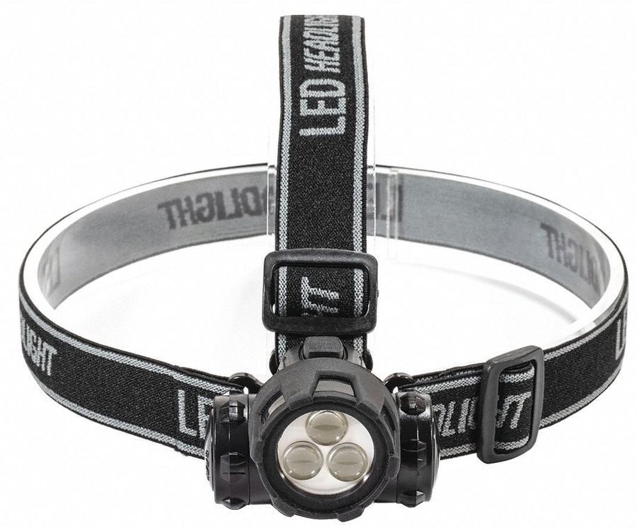 Headlamp Plastic Black Silver 26lm