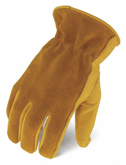 Leather Palm Gloves Tan Size M PR