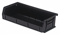 K4955 Hang and Stack Bin Black PP 3 in