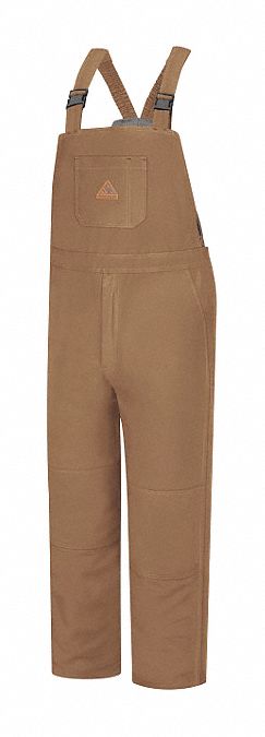 K1941 Bib Overall Fits Waist 60 to 62 Brown