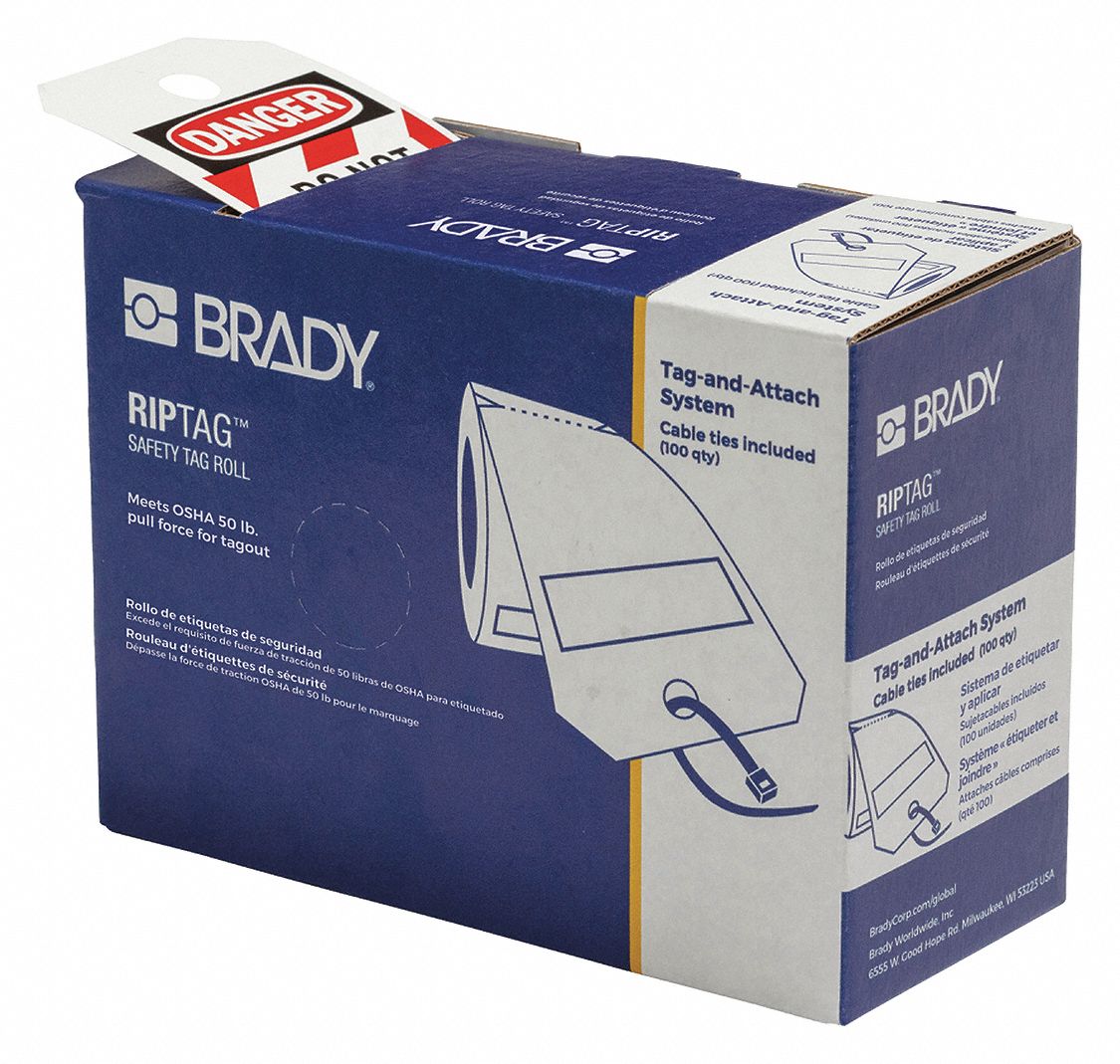 Inspection Tag Polyester English 5-3/4 H