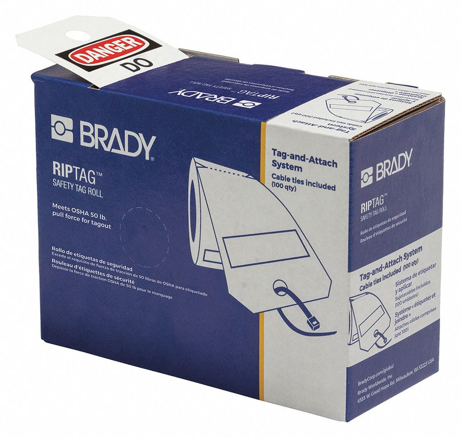 Inspection Tag Polyester English 5-3/4 H
