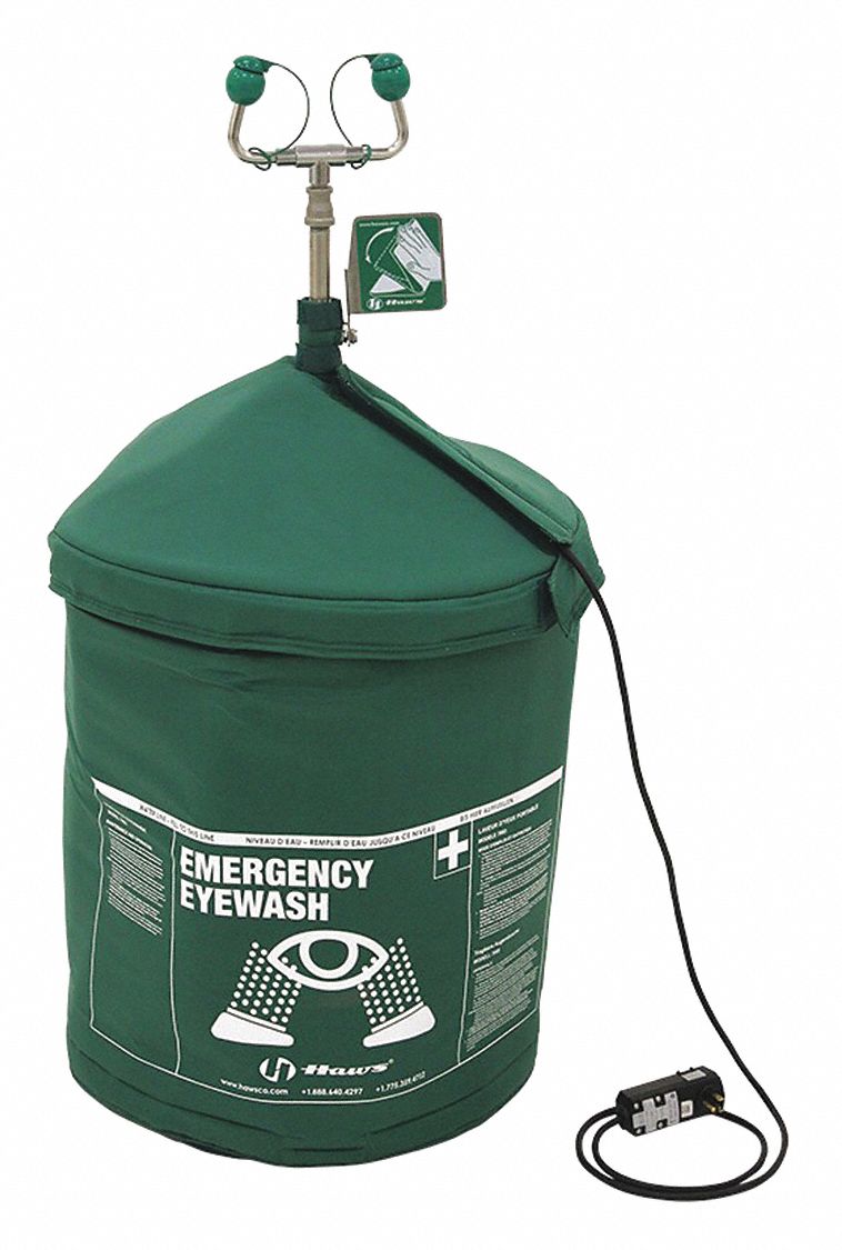 Portable Eyewash 15 gal Cap. SS Tank
