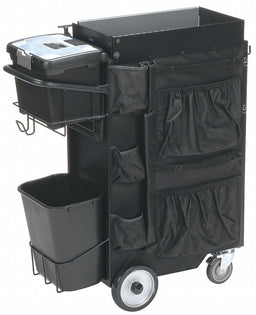 Black Light Duty Tool Utility Cart