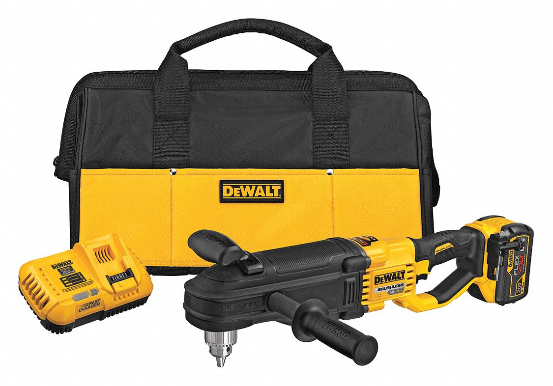 Drill Kit Cordless 1320 RPM 60V DC