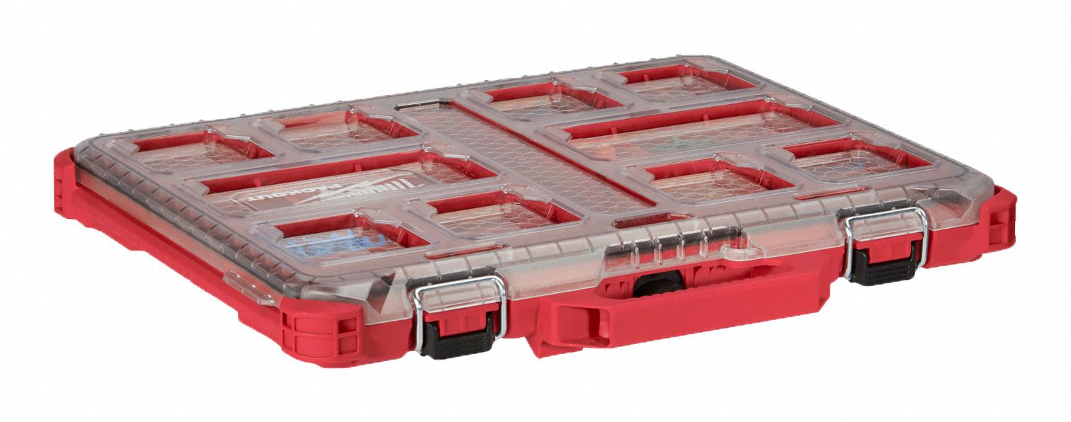Plastic Tool Case 19.7 W x16.3 D x2.5 H