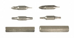 DriverBitSet 10pcs Steel Shank 1/4