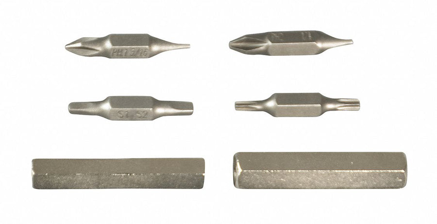 DriverBitSet 10pcs Steel Shank 1/4