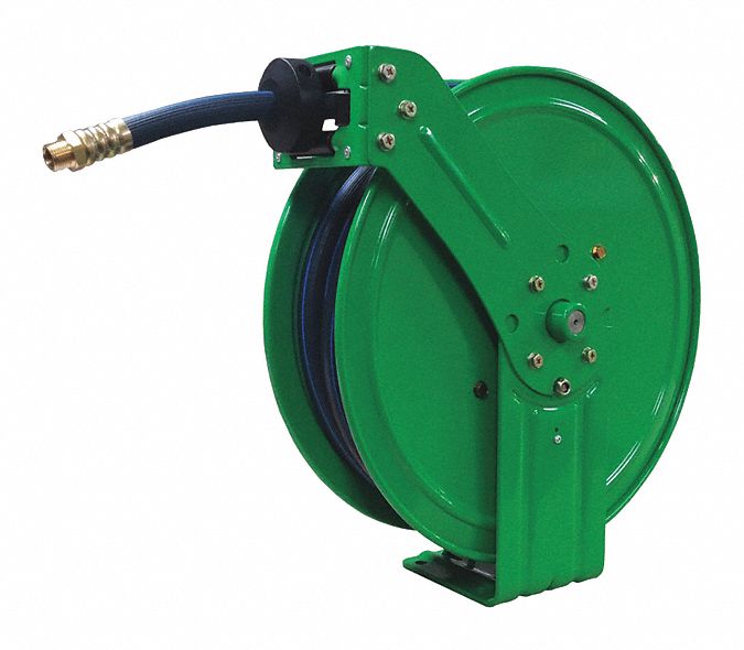 Spring Return Hose Reel 3/8 MNPT 50 ft