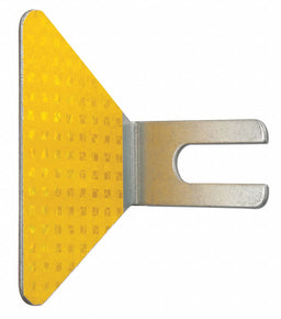 Reflector Amber Two Way Steel PK50
