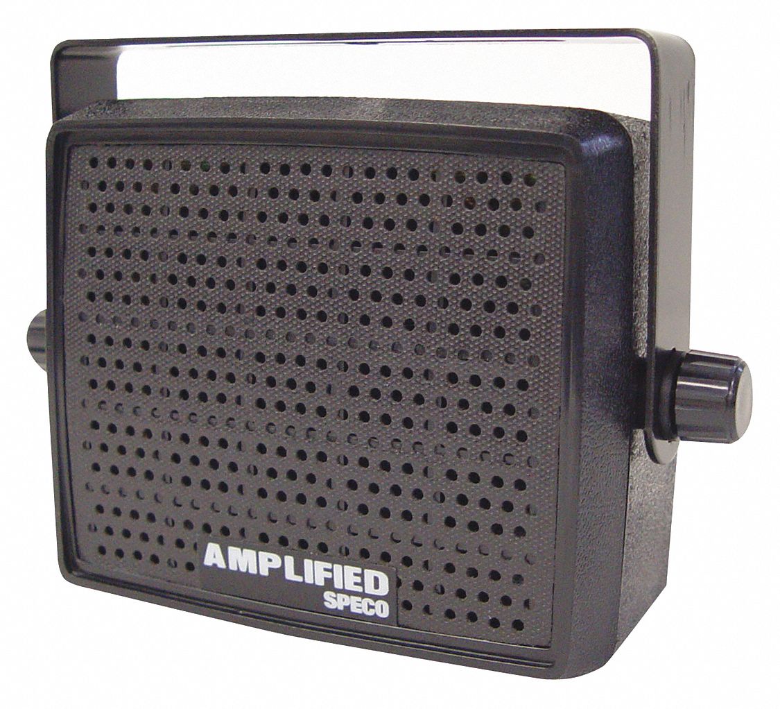 Extension Speaker 1.6 lb Black 82dB