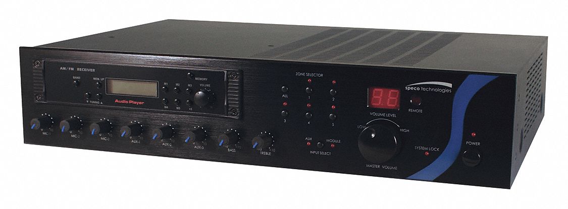 PA Amplifier 120W with AM/FM Antenna