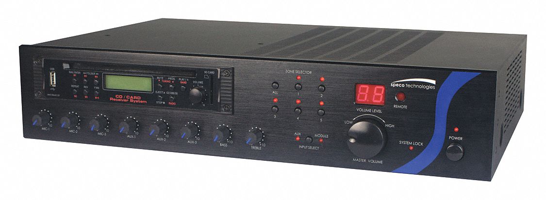 PA Amplifier 120W 3-25/64 H with USB