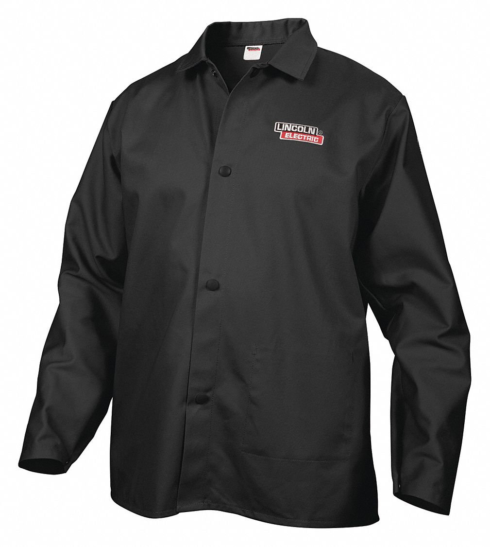 Welding Jacket Black L 33 in L