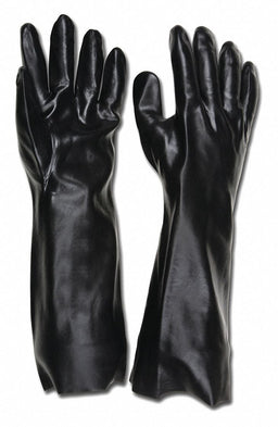 Gloves PVC L 18 in L Interlock PR PK12