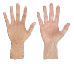 J4964 Disposable Gloves Vinyl M PK100