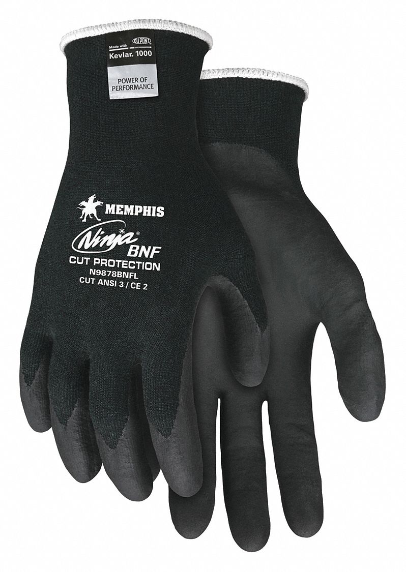 Cut Resistant Gloves A3 2XL Black PR