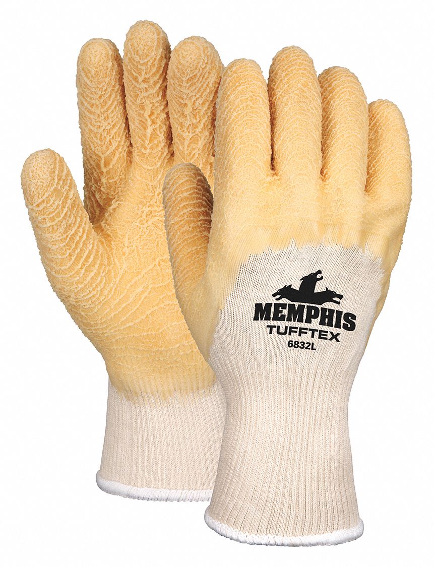 Gloves Latex S 11 in L Jersey PR PK12