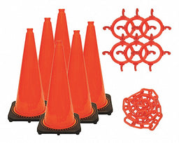 Traffic Cone Kit Orange Gloss