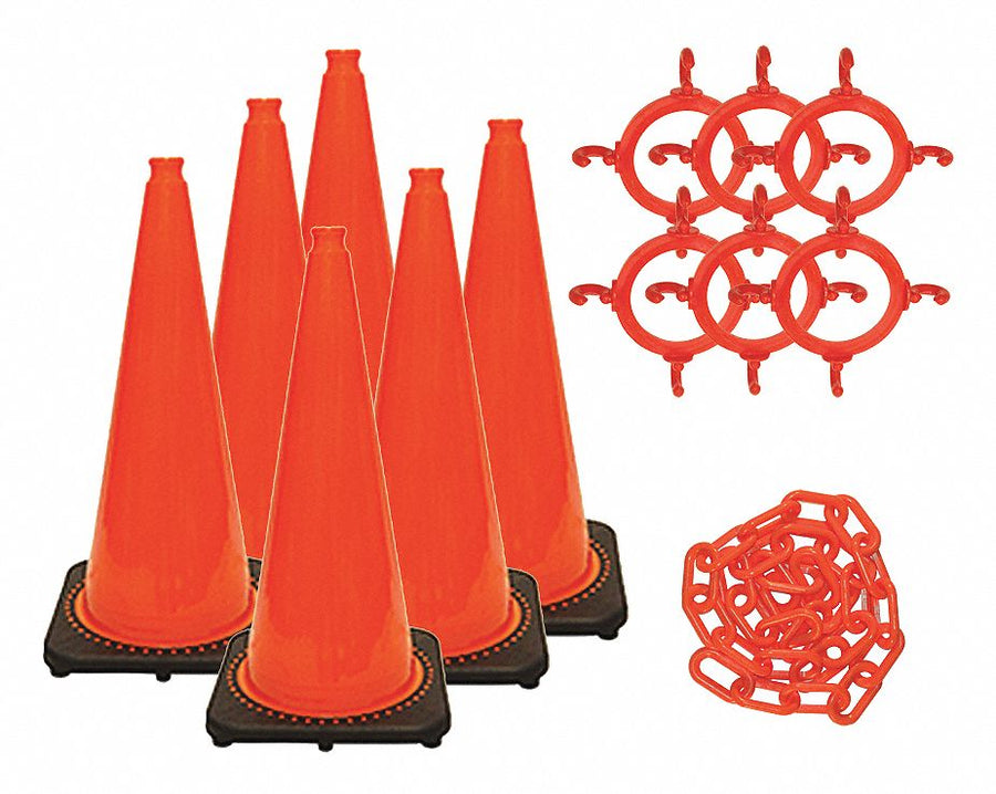 Traffic Cone Kit Orange Gloss