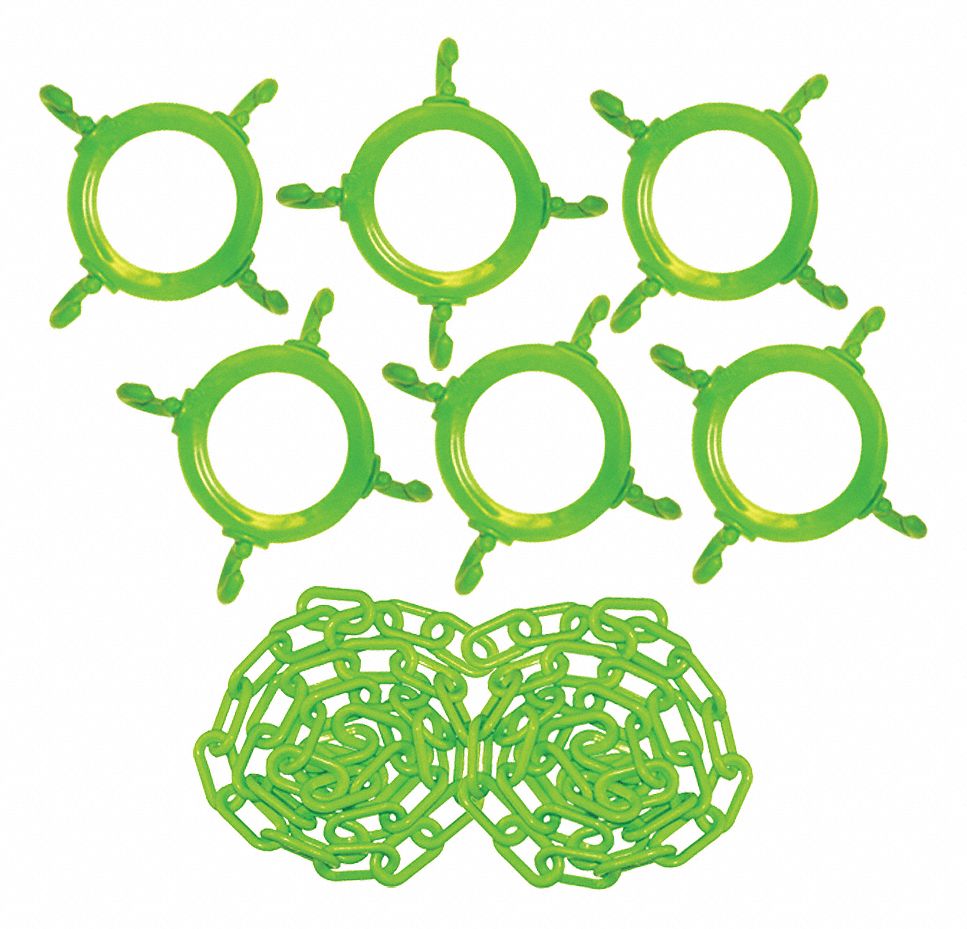 Plastic Chain Kit Green 600 in.