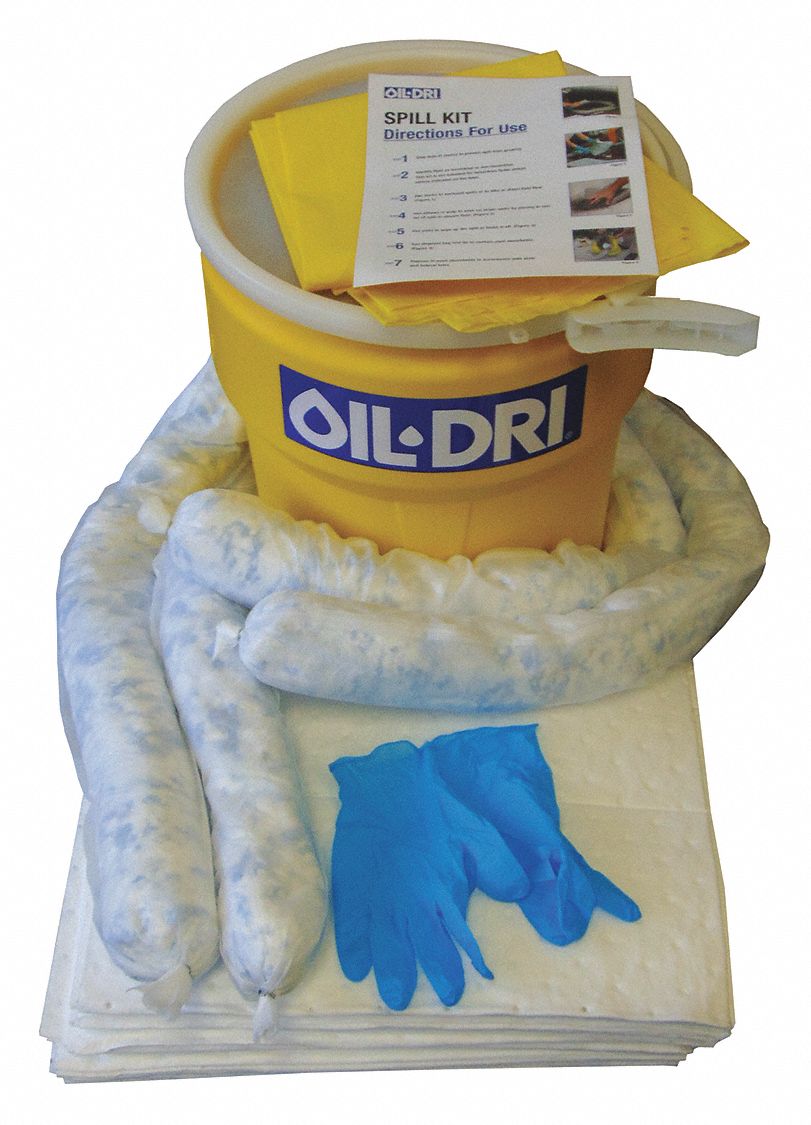 Spill Kit Oil-Based Liquids White