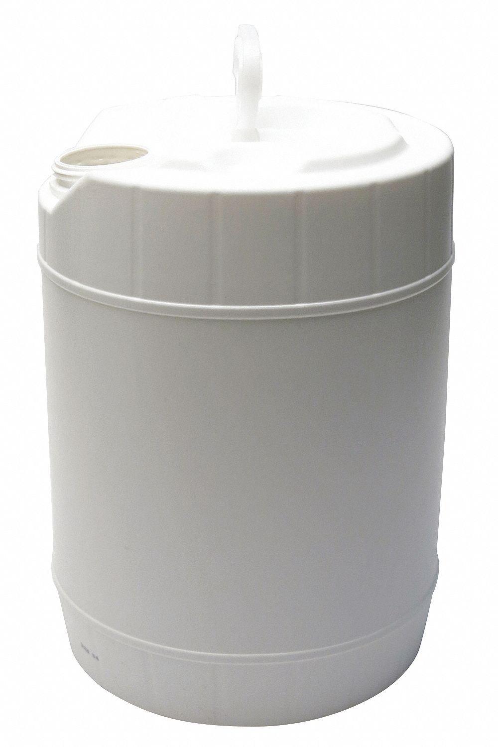 Pail Polyethylene White Closed Head