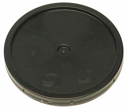 Plastic Pail Lid Black HDPE