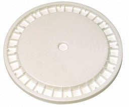 K4870 Plastic Pail Lid White HDPE