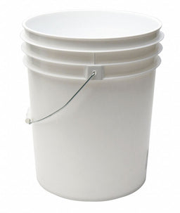 K2600 Pail Polyethylene White Open Head