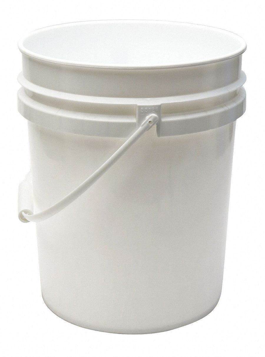 K4866 Pail Polyethylene White Open Head