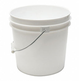 K4868 Pail Polyethylene White Open Head