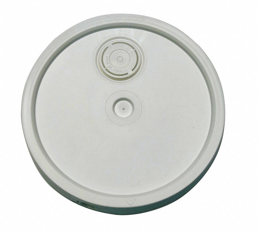 Plastic Pail Lid White HDPE