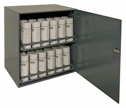 AerosolCabinet Steel Gray Assmbld 2Drwrs