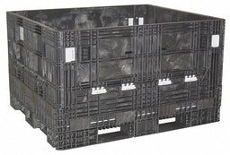Clps Bulk Ctr Black Solid 56 1/2 in