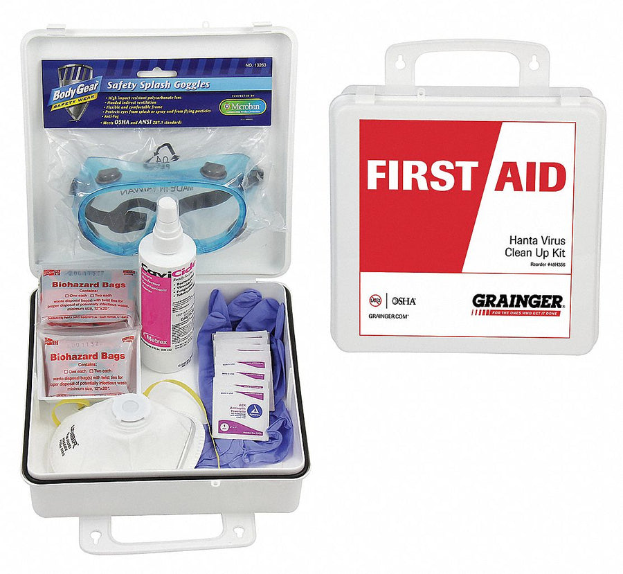 First Aid Kit HPS Spill Clean Up 18 pcs.