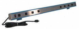 Outlet Strip 8 Outlet 15A 72 L Gry