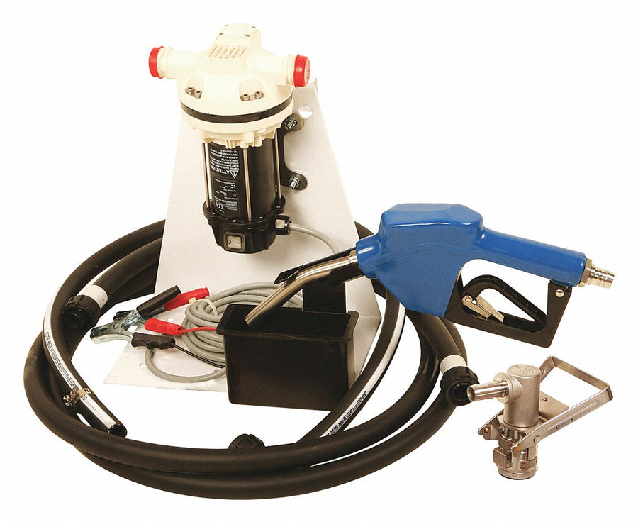Electric Drum Pump 12VDC 8 gpm 1/10 HP