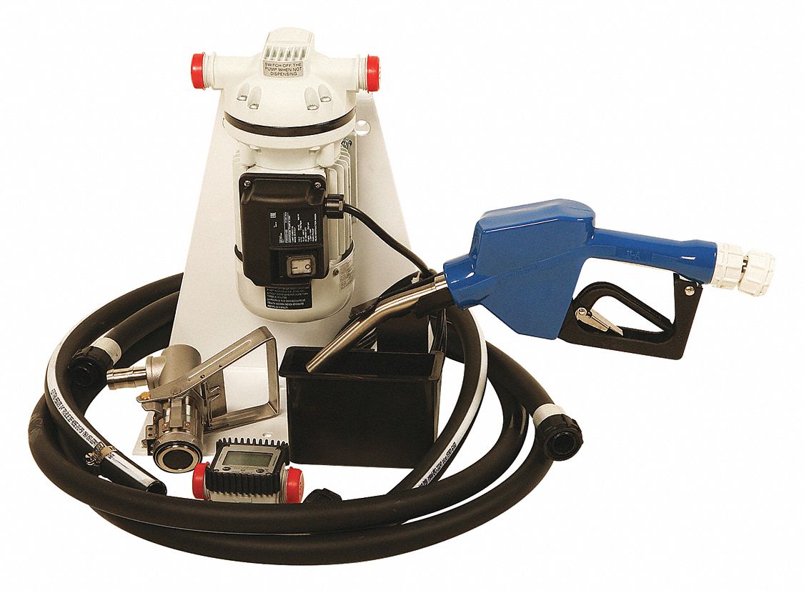 Electric Drum Pump 115VAC 8 gpm 1/10 HP