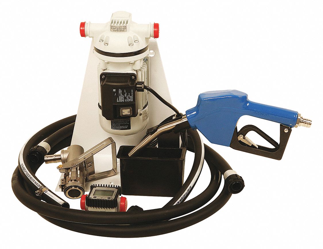 Electric Drum Pump 115VAC 8 gpm 1/10 HP