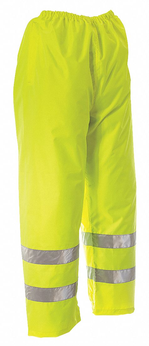 Rain Pants Class E Yellow/Green XL
