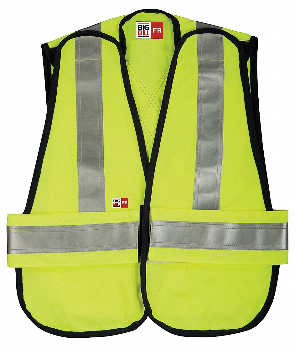 Flame-Resistant Vest Yellow OSFA