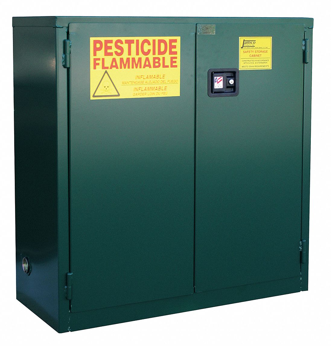 Pesticide Safety Cabinet 30 gal Green