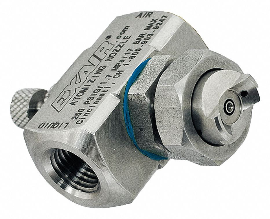 Atomizing Spray Nozzle 1 to 3.8 gph