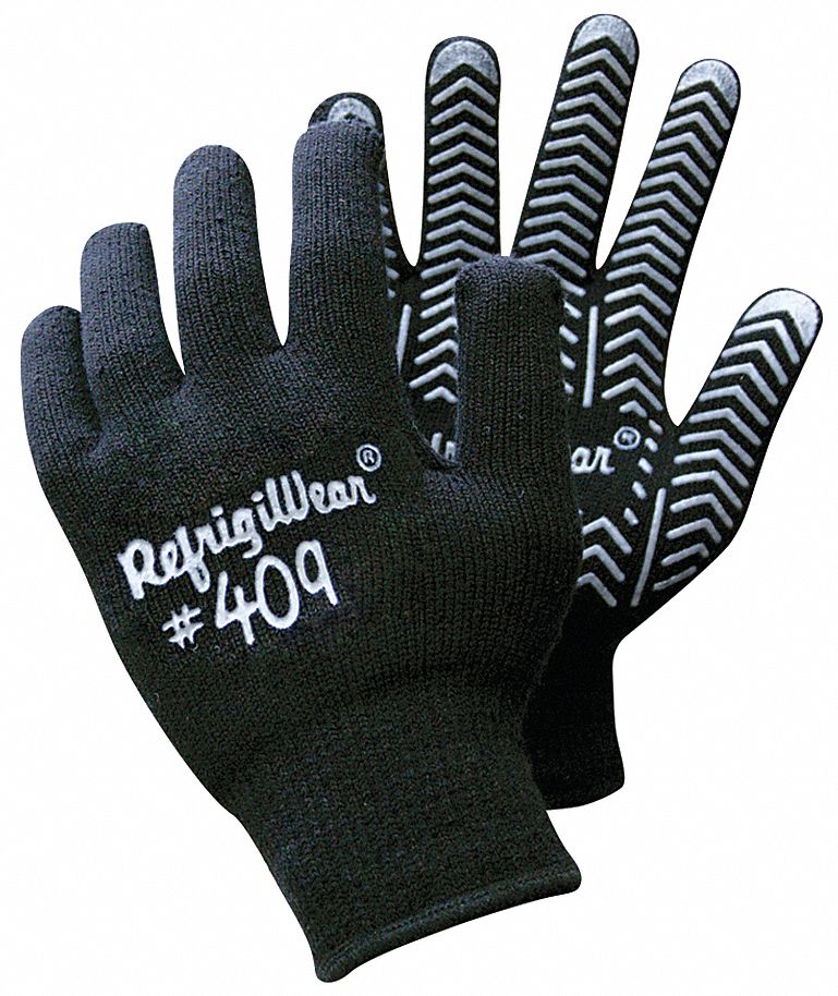 Cold Protection Gloves M Black PK12