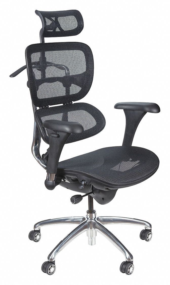 Office Chair 51 in H Black
